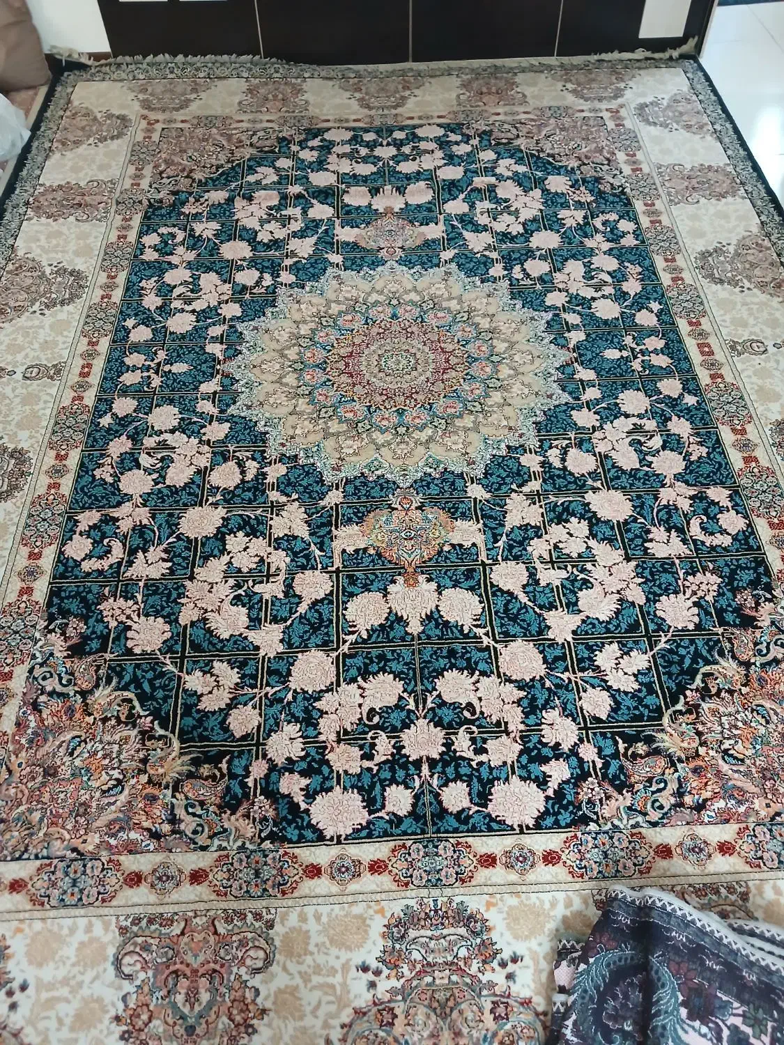 دوعدد فرش 12متری 700شانه برند اکرالیک|فرش|تهران, خزانه|دیوار