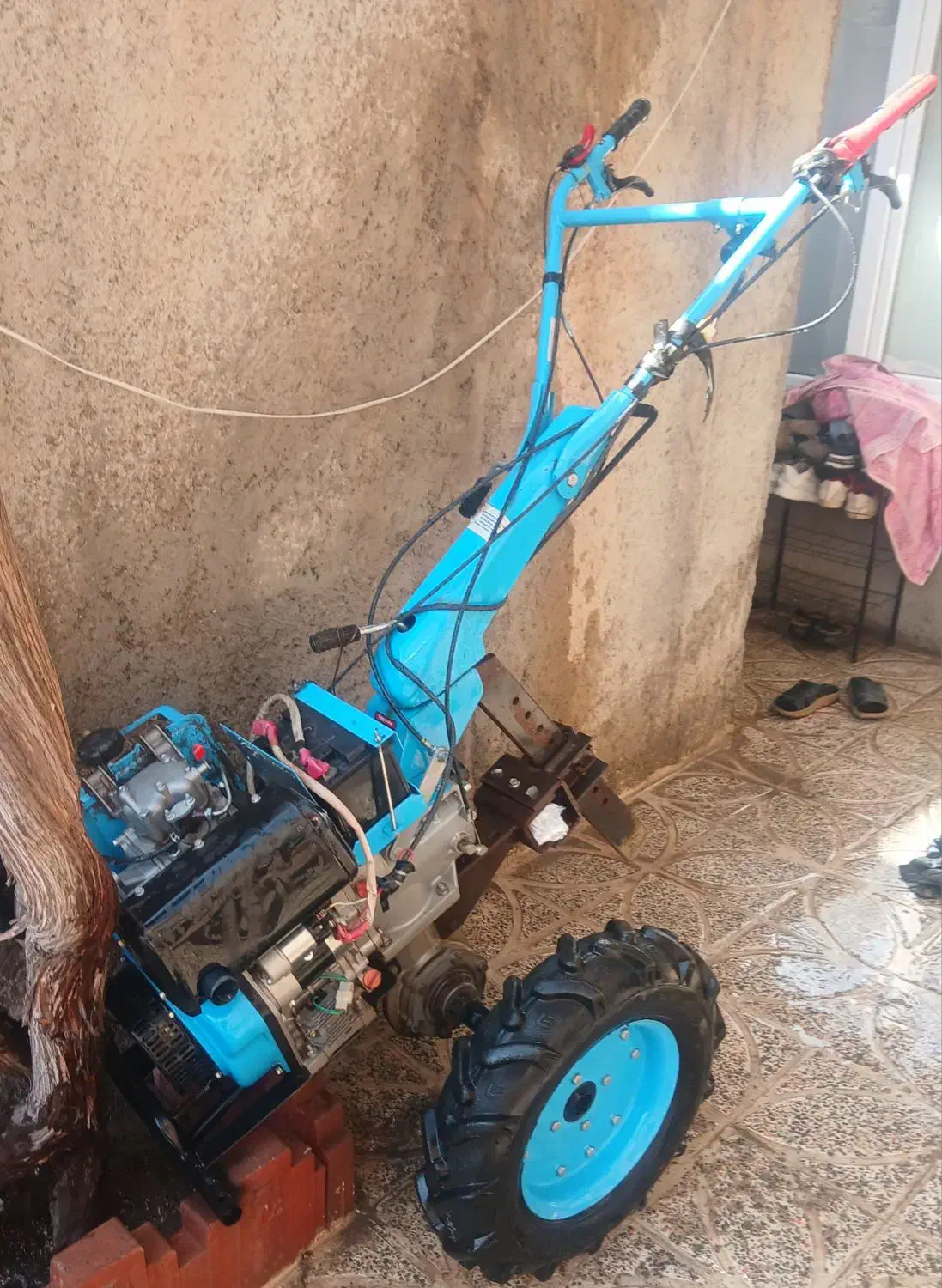 تیلر 10 اسب در حد نو|ماشین‌آلات صنعتی|قزوین, |دیوار