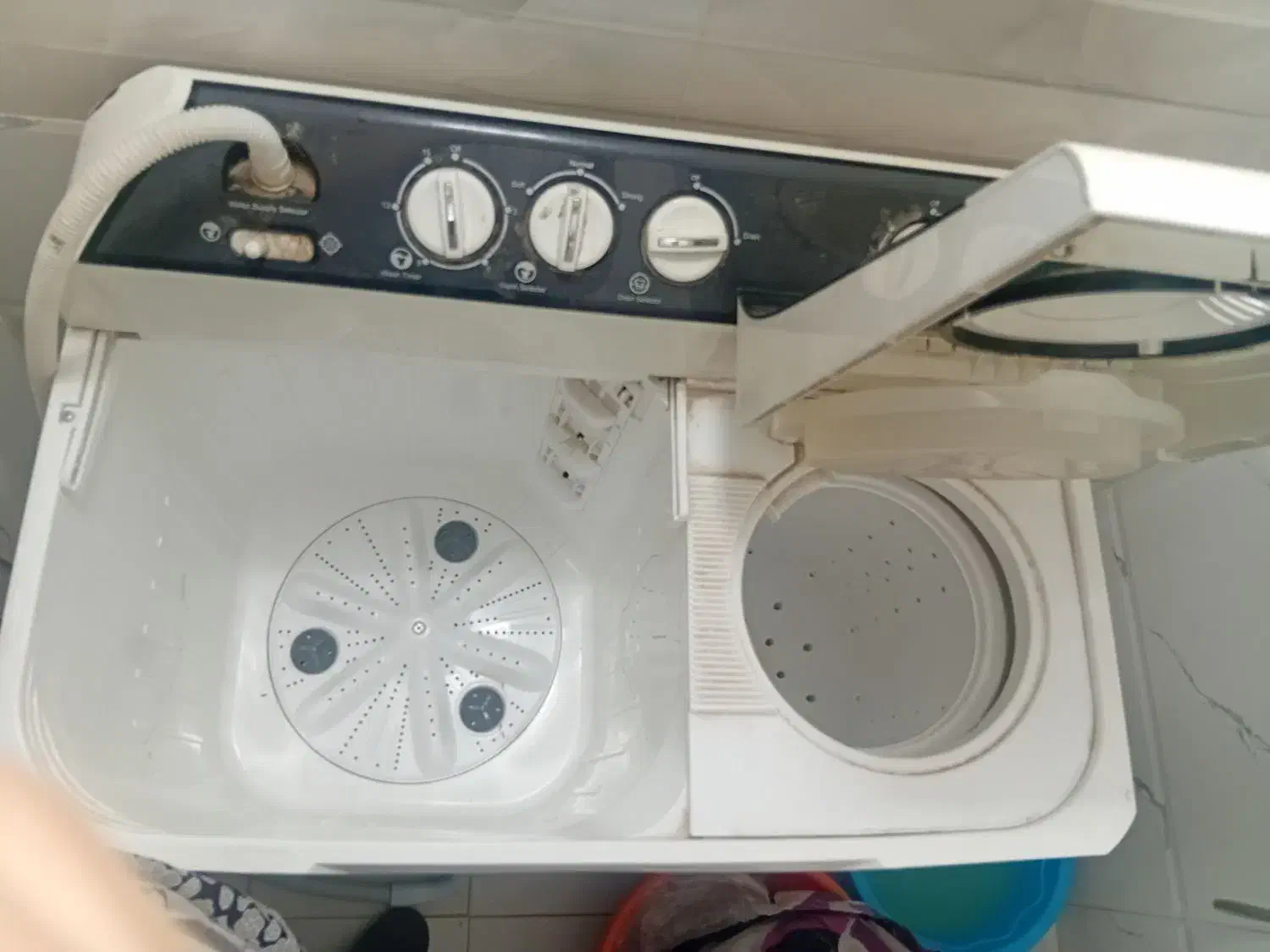 لباسشویی دوقلو اسنوا|ماشین لباسشویی و خشککن لباس|مشهد, انقلاب|دیوار