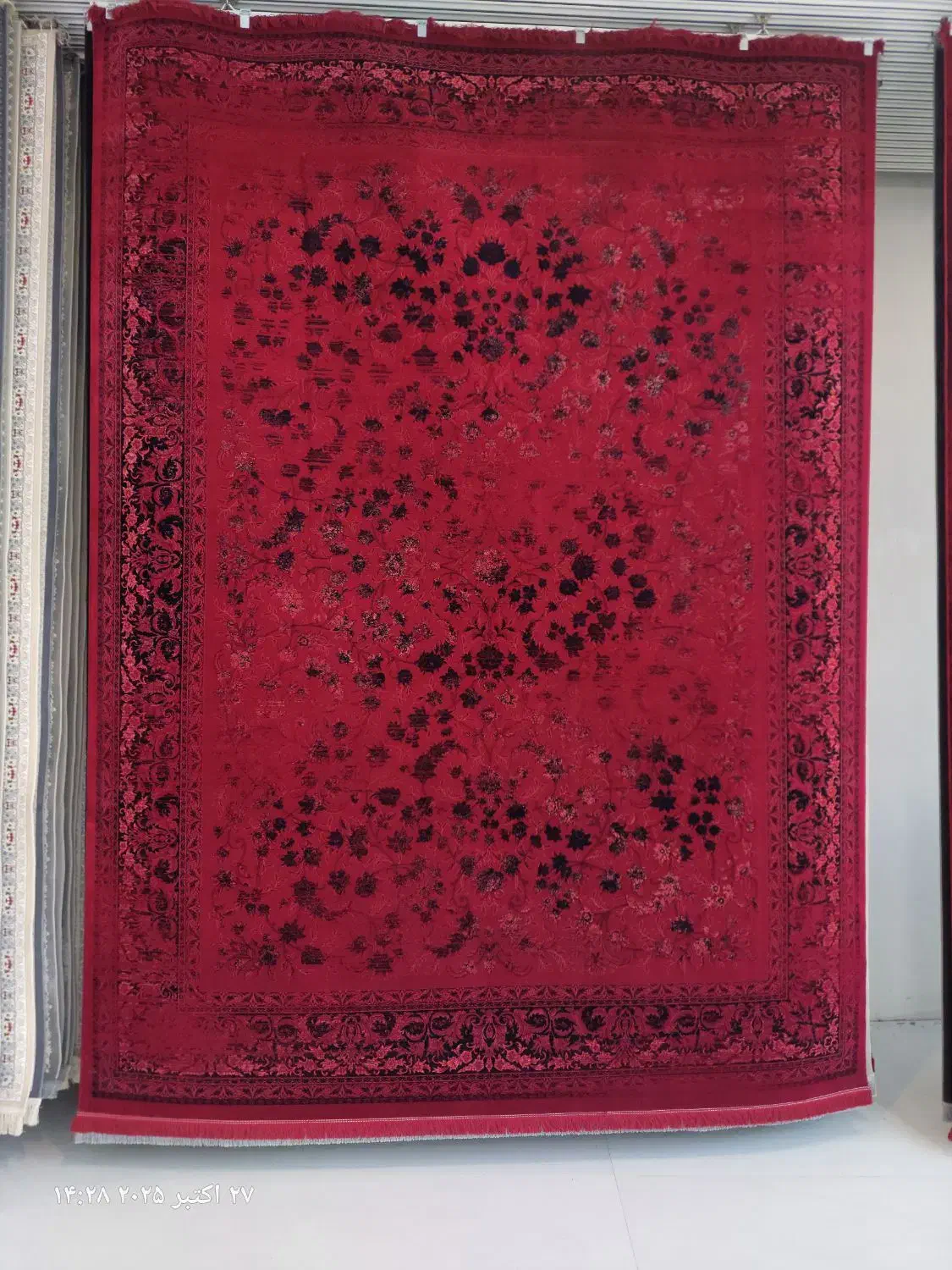 فرش قرمز لاکی پتینه کهنه نما کد ۵۰۲۰|فرش|مشهد, توس (بلوار توس)|دیوار