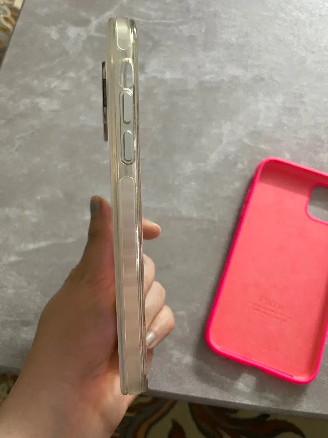 قاب گوشی مناسب آیفون ۱۱ نرمال دوتاش باهم ۱۵۰|لوازم جانبی موبایل و تبلت|آمل, |دیوار