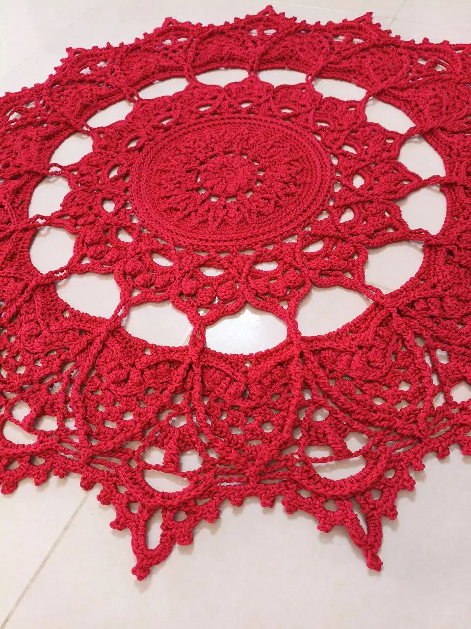 فرشینه مکرومه|فرش|اصفهان, بهارستان|دیوار