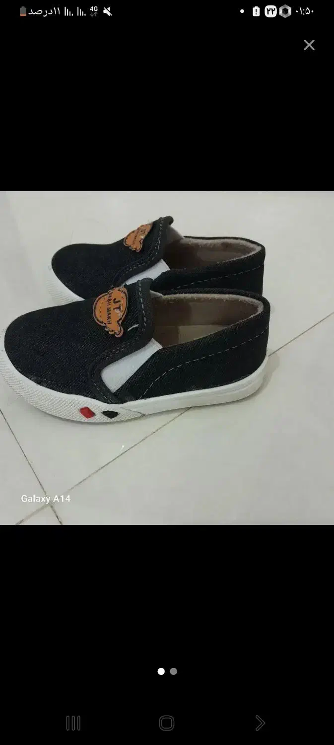 کفش اسپرت پسرونه سایز۲۲|کفش و لباس بچه|نیشابور, گنبد سبز|دیوار