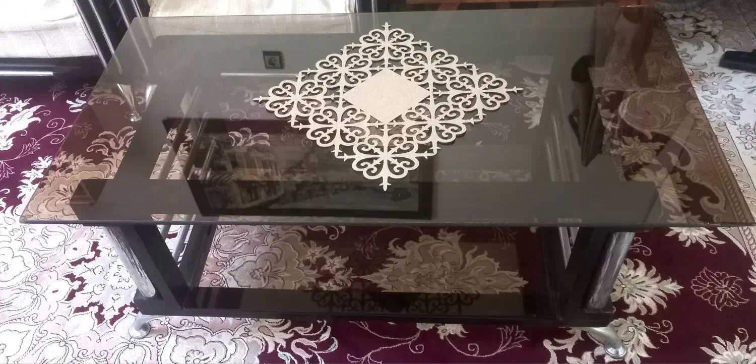 میز جلو مبلی|مبلمان خانگی و میز عسلی|قروه, |دیوار