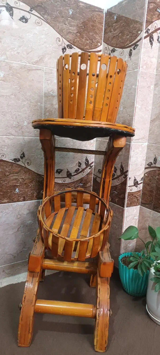 میزبار چوبی|بوفه، ویترین، کنسول|زنجان, |دیوار