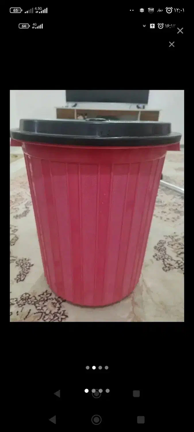 جا برنجی بیست کیلویی نو|ظروف نگهدارنده، پلاستیکی، یک‌بارمصرف|رشت, پیرکلاچای|دیوار