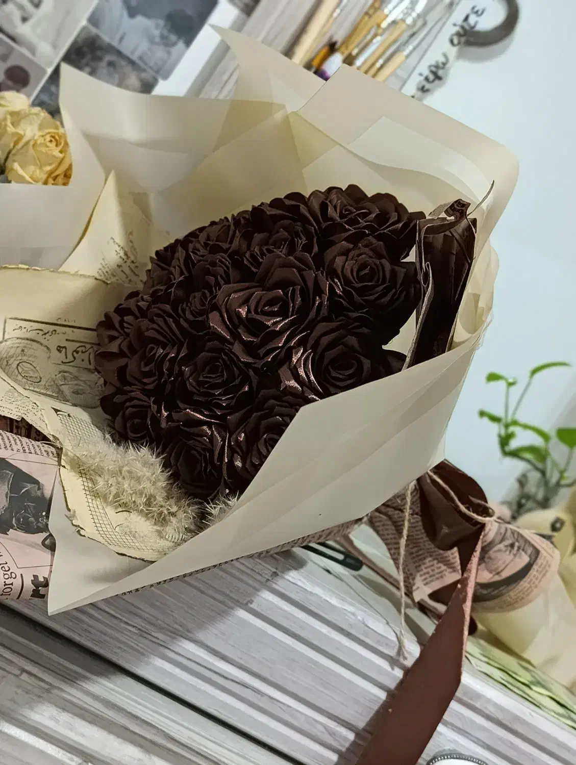 بلک فرایدی گل های ربانی ما هم شروع شد.|گل مصنوعی|شیراز, درکی|دیوار