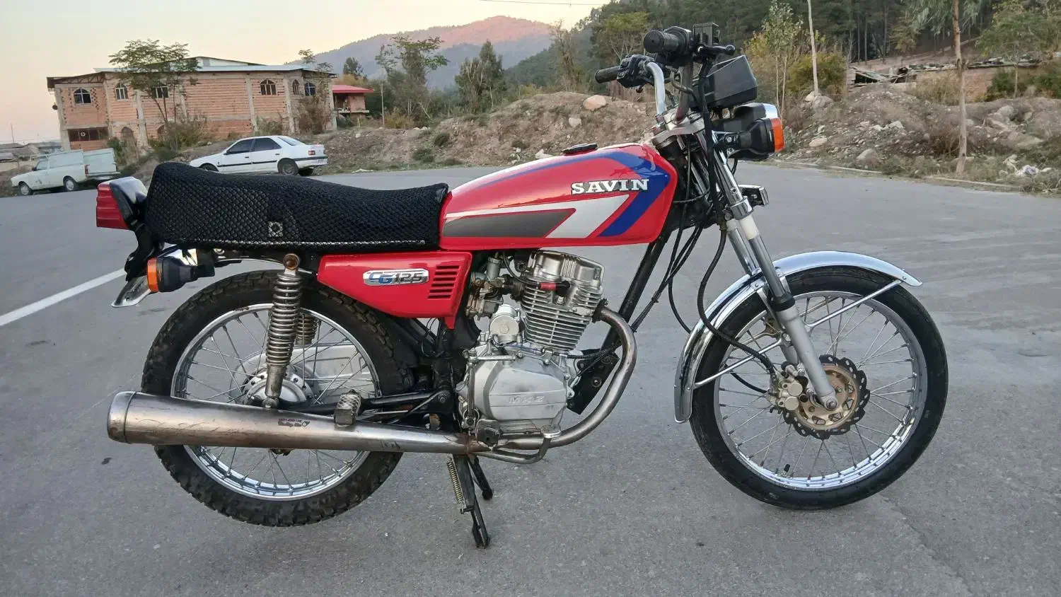 150فابریک ساوین استارتی دیسکی عروسک درحد بشرط|موتورسیکلت|گنبد کاووس, |دیوار