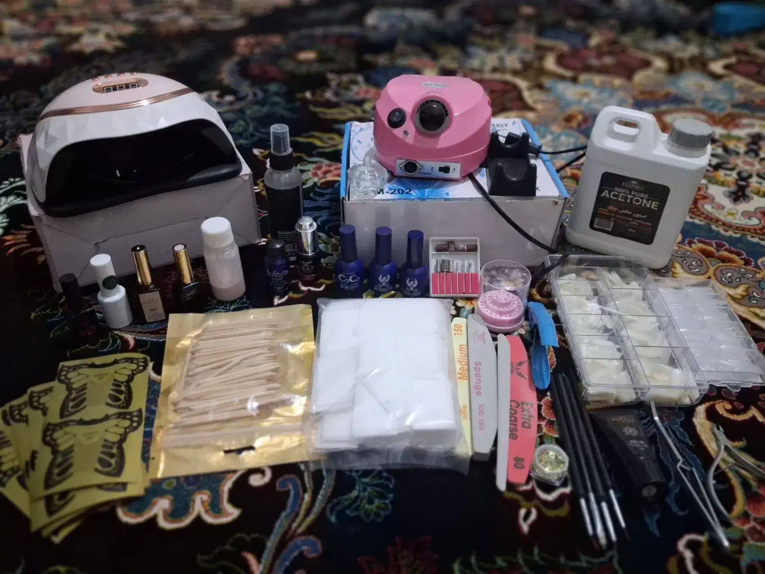 وسایل کاشت ناخن|آرایشی، بهداشتی، درمانی|شیراز, شهرک بهار|دیوار