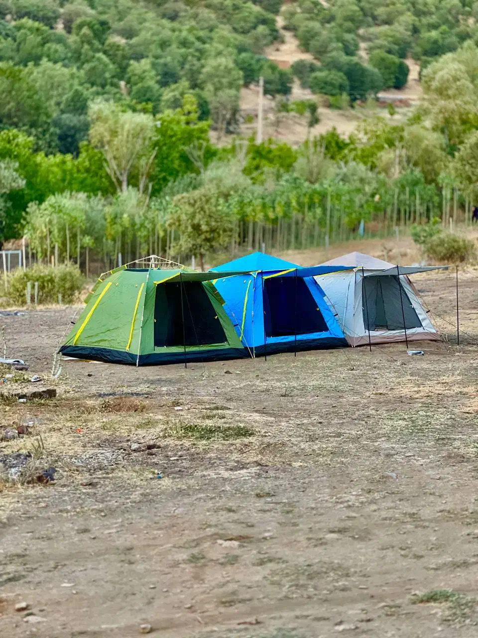 چادر اتوماتیک برند جانگل کینگ شش نفره|کوهنوردی و کمپینگ|اصفهان, احمدآباد|دیوار