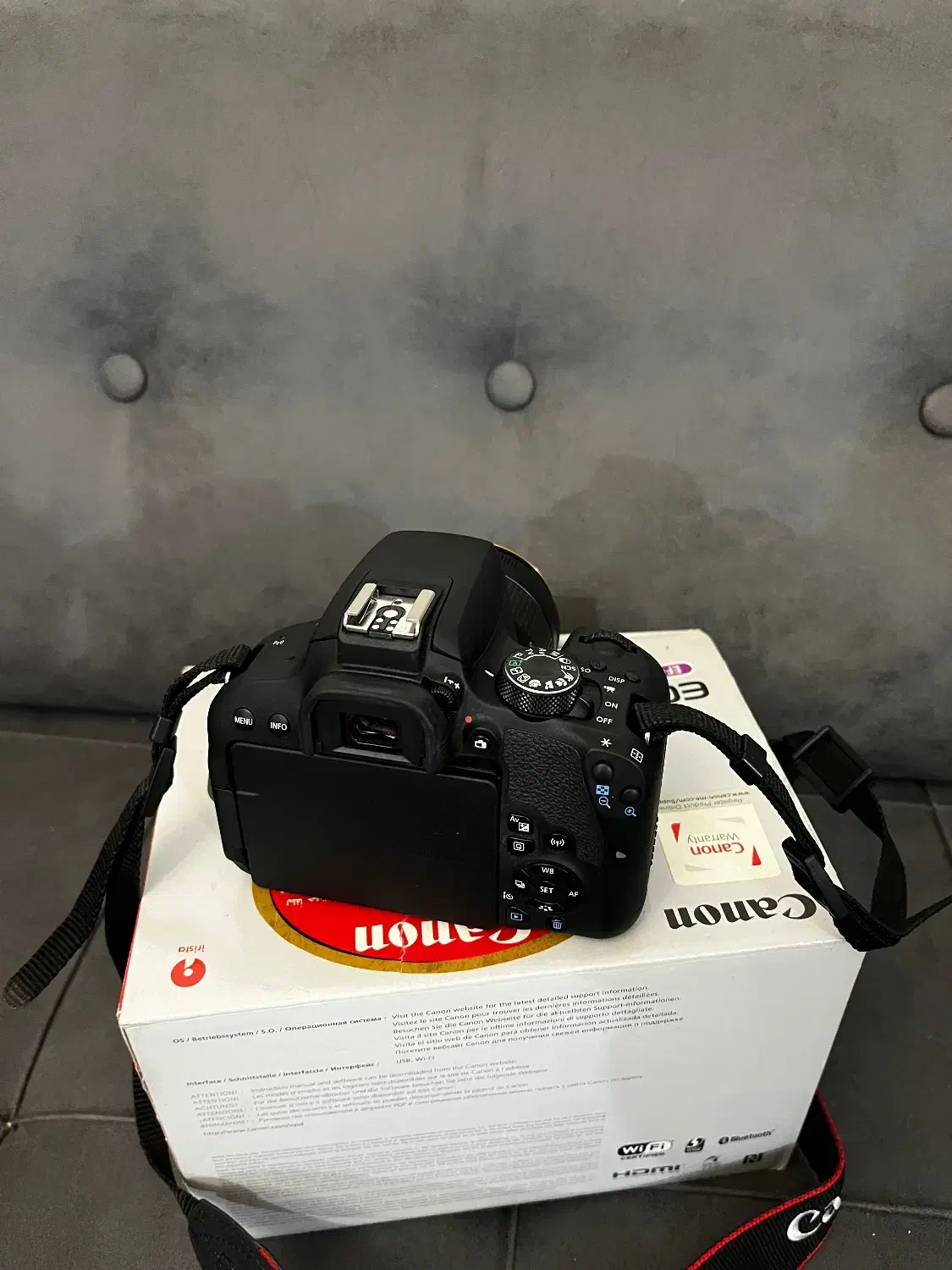 دوربین کنون eos 800d + لنز 55-18 mm|دوربین عکاسی و فیلم‌برداری|تهران, دریا|دیوار