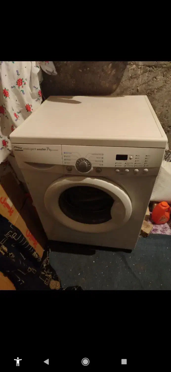 ماشین لباسشویی|ماشین لباسشویی و خشک‌کن لباس|بوئین زهرا, |دیوار