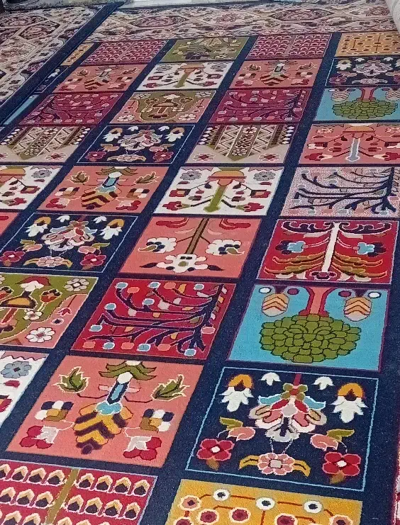 فرش ۱۲ متری|فرش|مبارکه, |دیوار