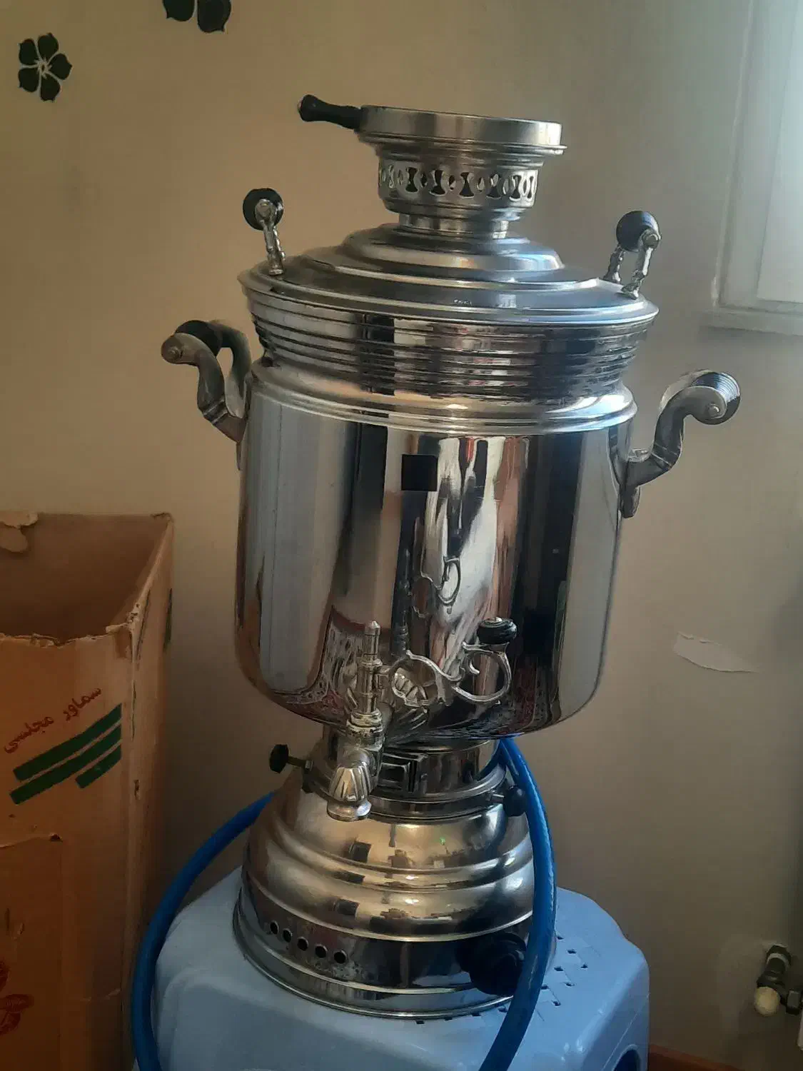 سماور غفاری ۲۰ لیتری در حد نو|سماور، چای‌ساز، قهوه‌ساز|اردبیل, |دیوار