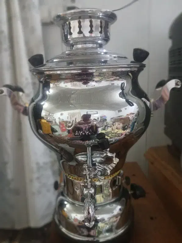 سماورگازی ماهان. مدل ماری. 6لیتری|سماور، چای‌ساز، قهوه‌ساز|گرگان, |دیوار