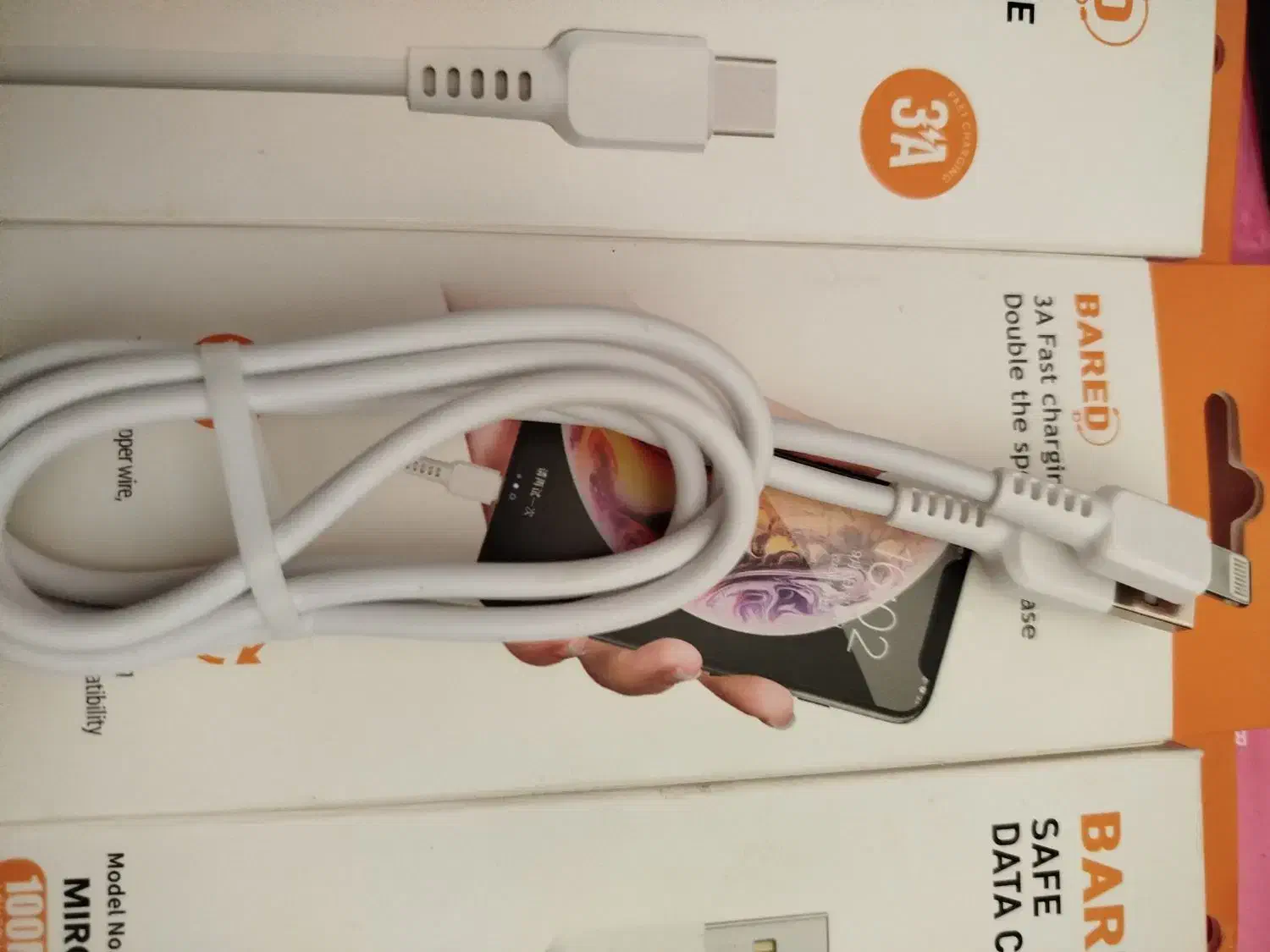 فروش ویژه کابل شارژ گوشی و تبلت با کیفیت مناسب|لوازم جانبی موبایل و تبلت|خرمآباد, |دیوار