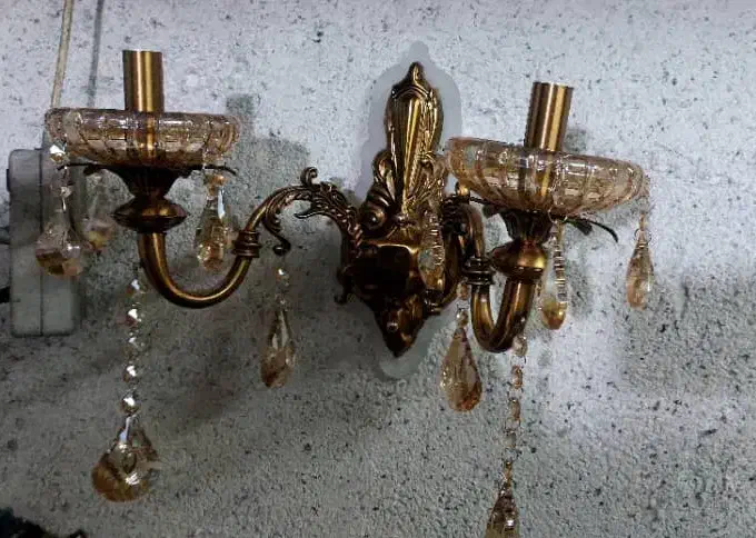 لوستربرقی دیواری|لوستر و چراغ آویز|کرمانشاه, |دیوار