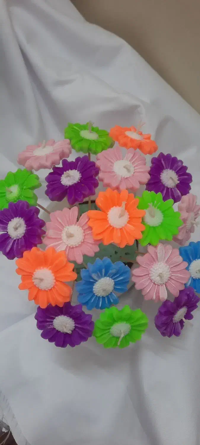 شمع دست ساز/شمع/شمع عطری/گیفت|صنایع دستی و سایر لوازم تزئینی|باغ بهادران, |دیوار