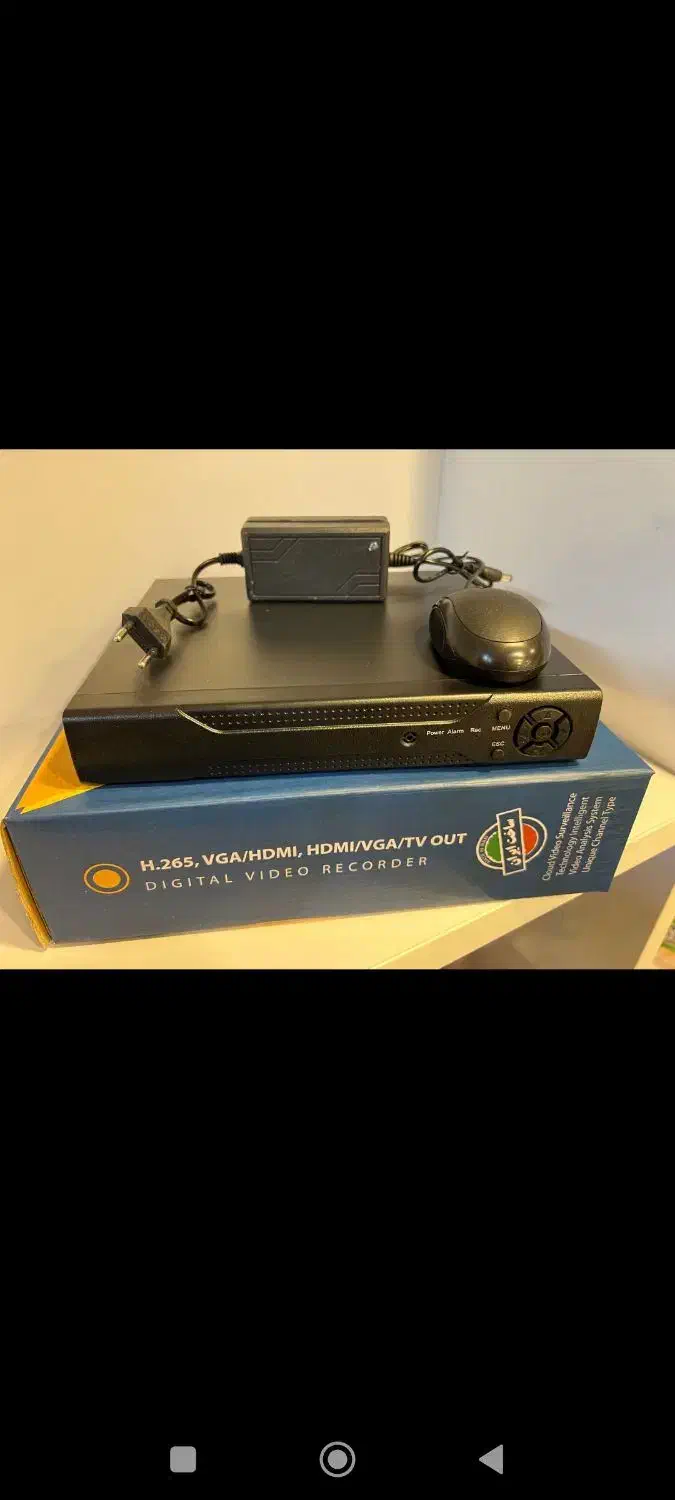 دوربین مداربسته تمامی لوازم دارای شناسه کالا.&|دوربین مداربسته|میانه, |دیوار