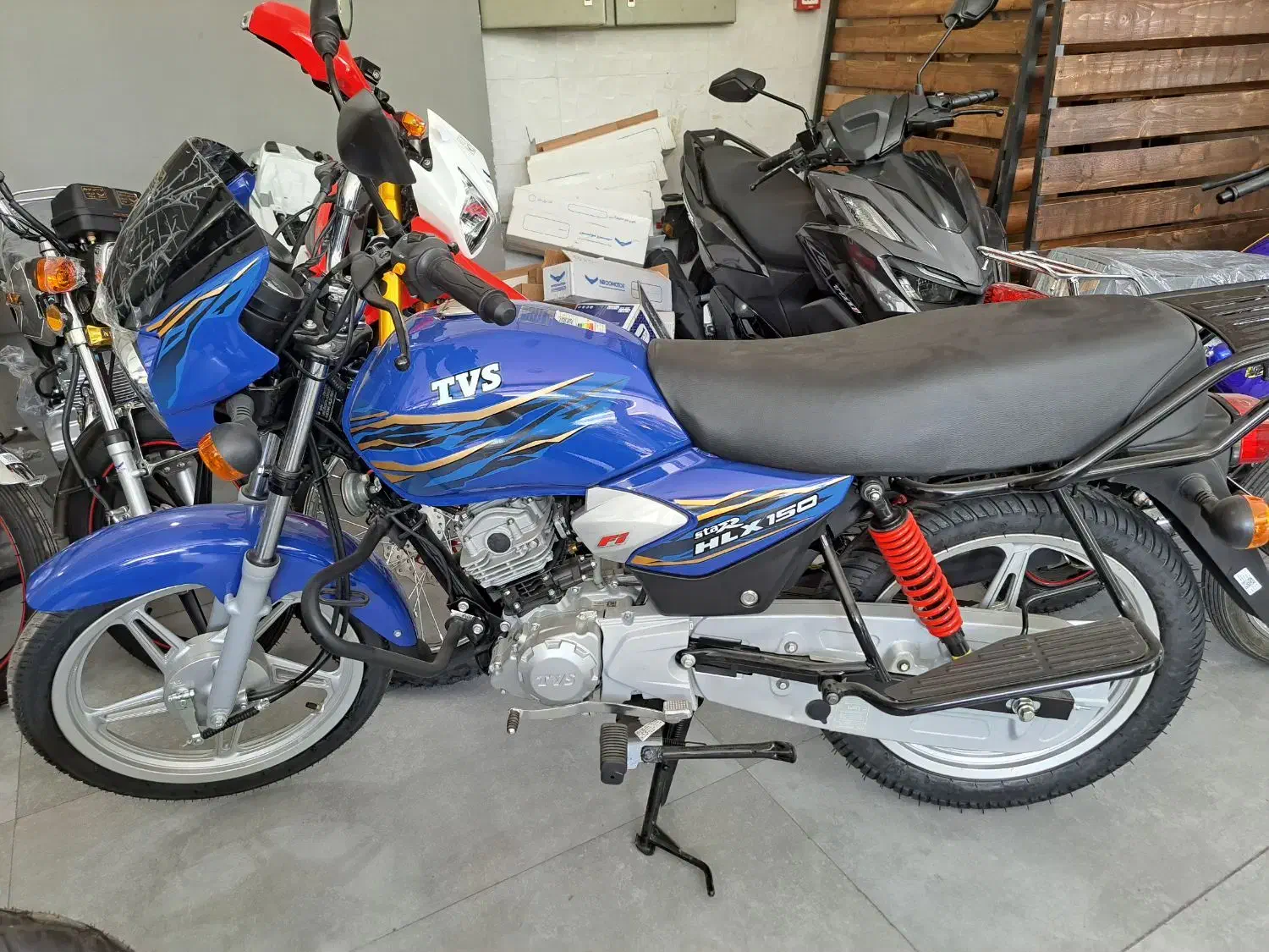 موتور tvs150|موتورسیکلت|قم, مهر آباد|دیوار