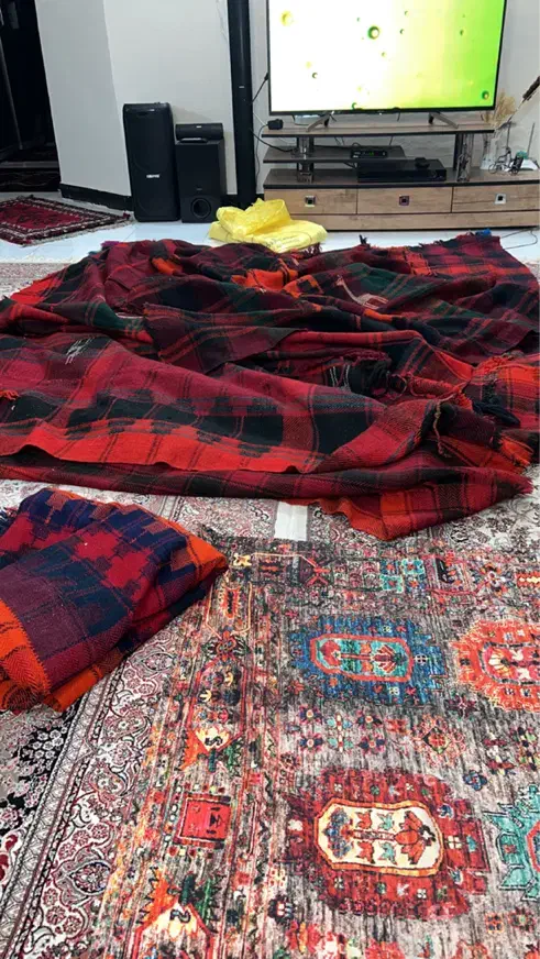 فرش ( موج)|گلیم، جاجیم، گبه|قشم, |دیوار