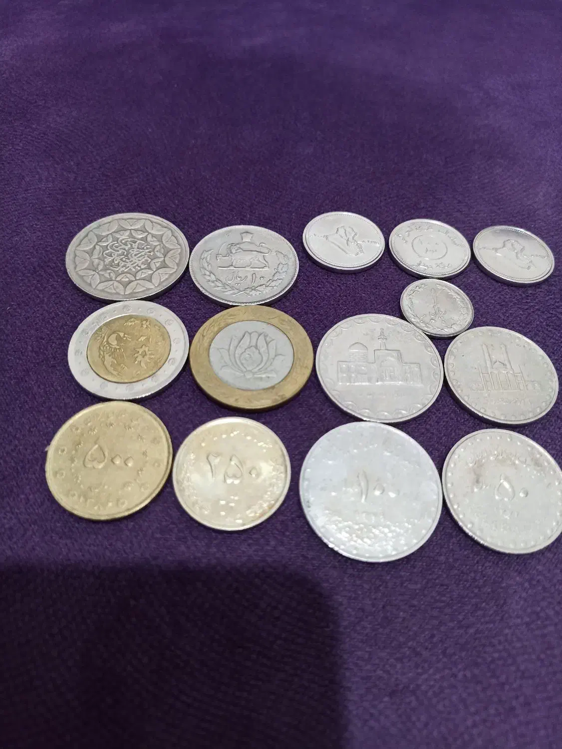 سکه های قدیمی و کلکسیونی بسیار کمیاب|کلکسیون سکه، تمبر، اسکناس|رشت, پل تالشان|دیوار