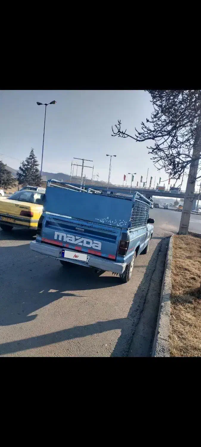 مزدا ۱۶۰۰ پنج دنده مدل ۷۶|خودرو سواری و وانت|تهران, ستارخان|دیوار