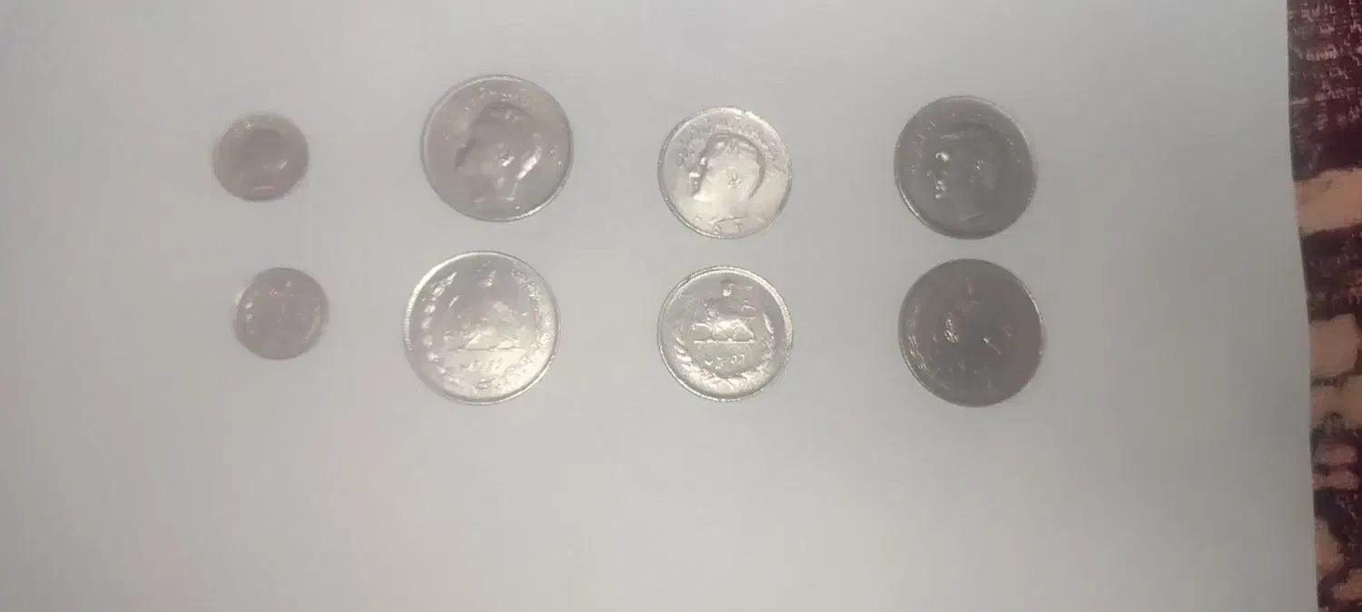 سکه شاهنشاهی قدیمی|کلکسیون سکه، تمبر، اسکناس|بروجرد, |دیوار