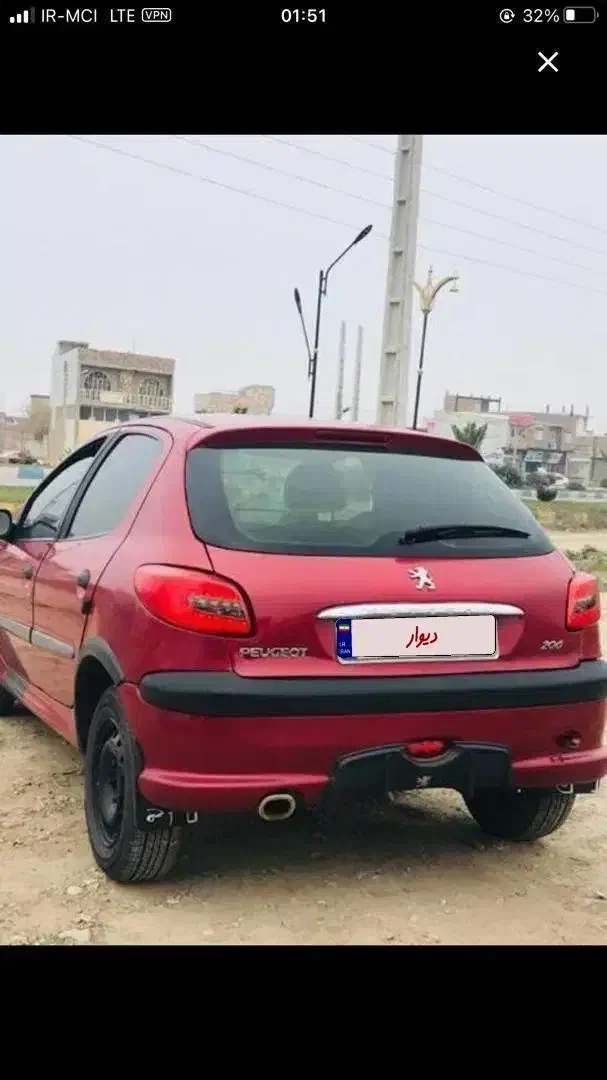 206 آلبالوی|خودرو سواری و وانت|گرگان, |دیوار