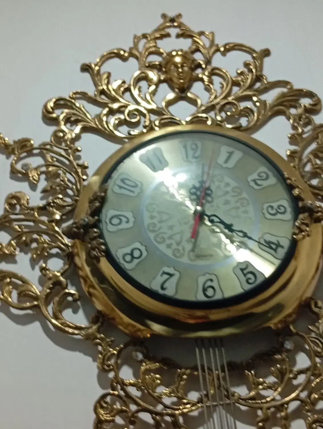 ساعت دیواری برنجی برنز|ساعت دیواری و تزئینی|نسیمشهر, |دیوار