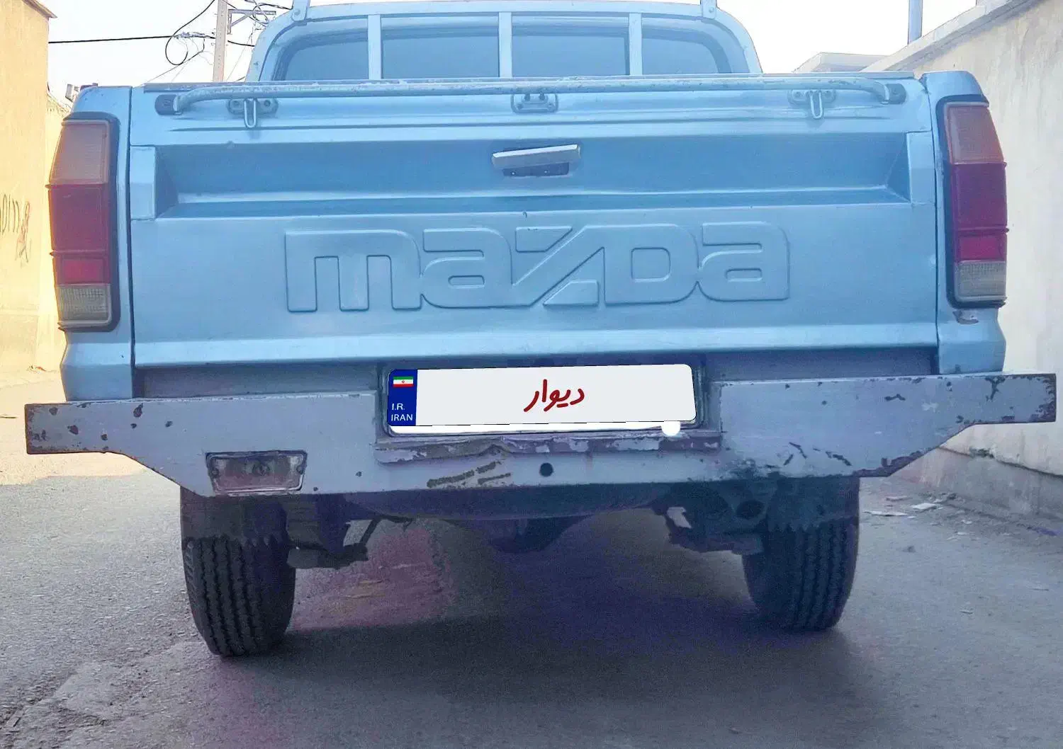 فروش مزدا دوکابین b2000 دوگانه دستی|خودرو سواری و وانت|نقده, |دیوار