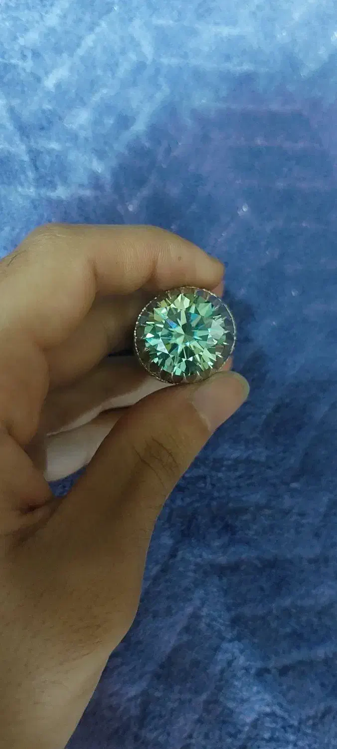 انگشتر موزانایت کلکسیونی استاد رسول زاده|جواهرات|اهواز, حصیرآباد|دیوار