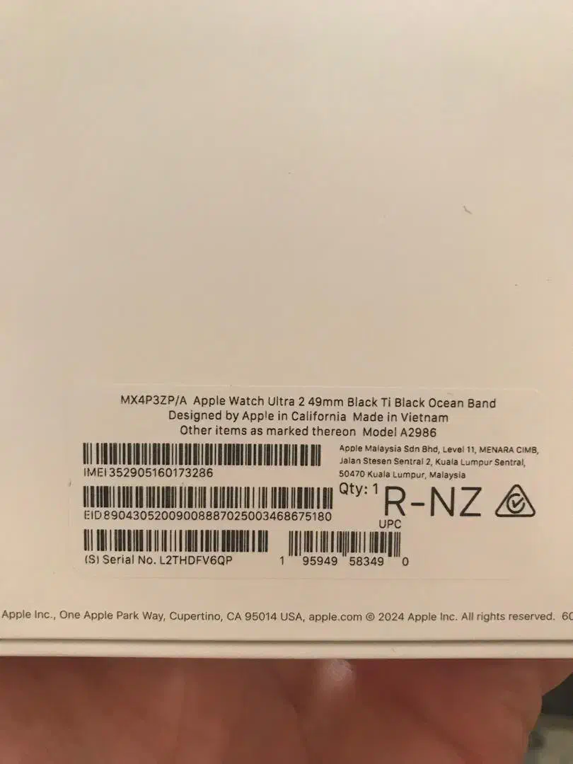 اپل واچ الترا 2 سایز 49|ساعت|تهران, حشمتیه|دیوار