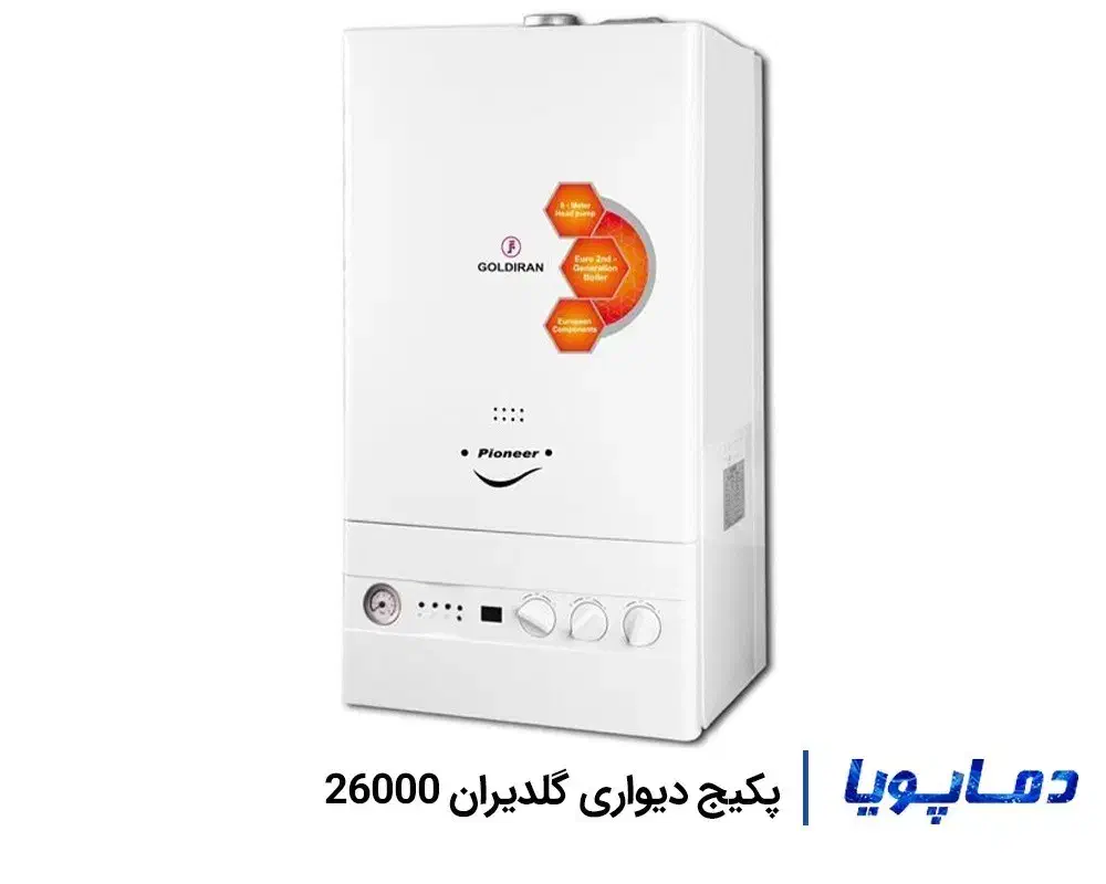 پکیج گلدایران 24هزار|آبگرمکن، پکیج، شوفاژ|قم, لسانی|دیوار