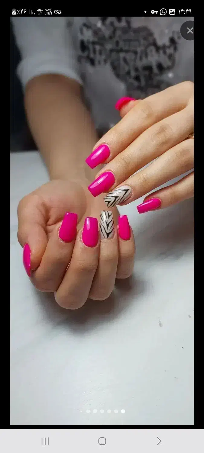 مدل ناخن پذیرفت میشود|خدمات آرایشگری و زیبایی|تهران, بلورسازی|دیوار