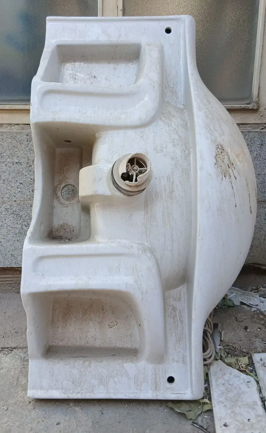 سنگ روشویی|لوازم سرویس بهداشتی|خرم‌آباد, |دیوار