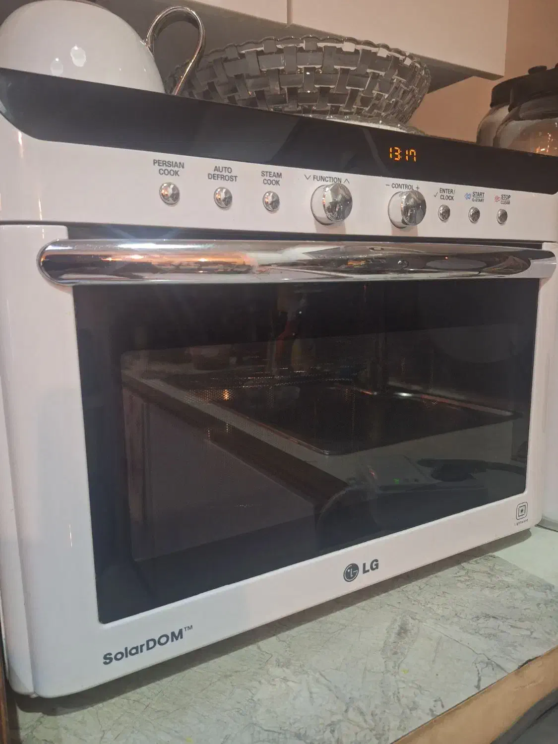 سولاردام ال جی در حال کار سفید تمیز مدل3853|اجاق گاز و لوازم برقی پختوپز|کیش, |دیوار