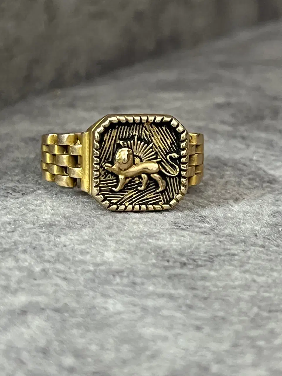 انگشتر شیر و خورشید استیل|جواهرات|رباطکریم, رباطکریم|دیوار