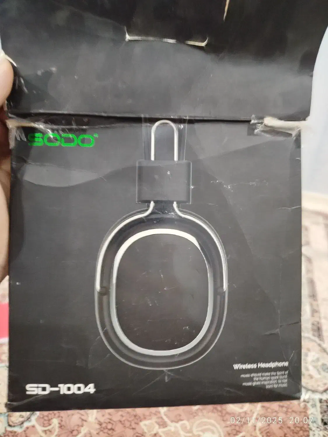 هدفون بلوتوث سودو مدل SD-1004|لوازم جانبی موبایل و تبلت|شوشتر, |دیوار