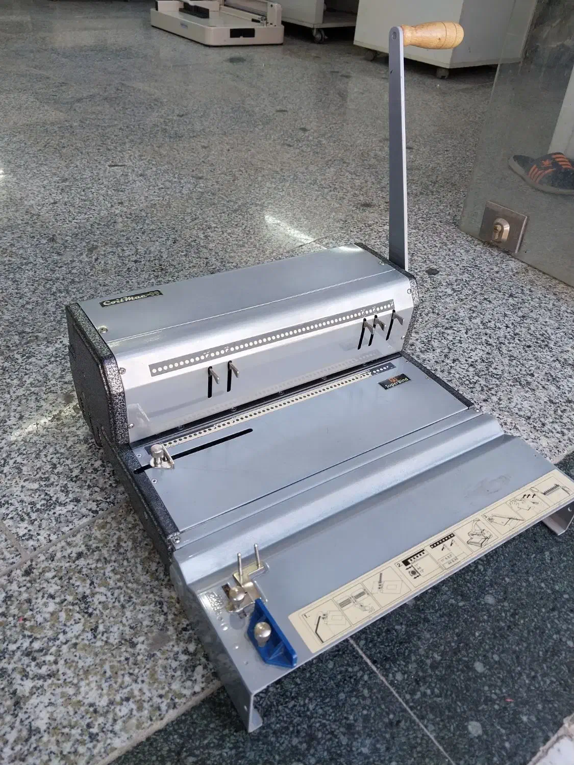 دستگاه سیمی صحافی پانچ فنرزن مارپیچ کتاب سوپربایند|دفتر کار|تهران, چیتگر جنوبی|دیوار