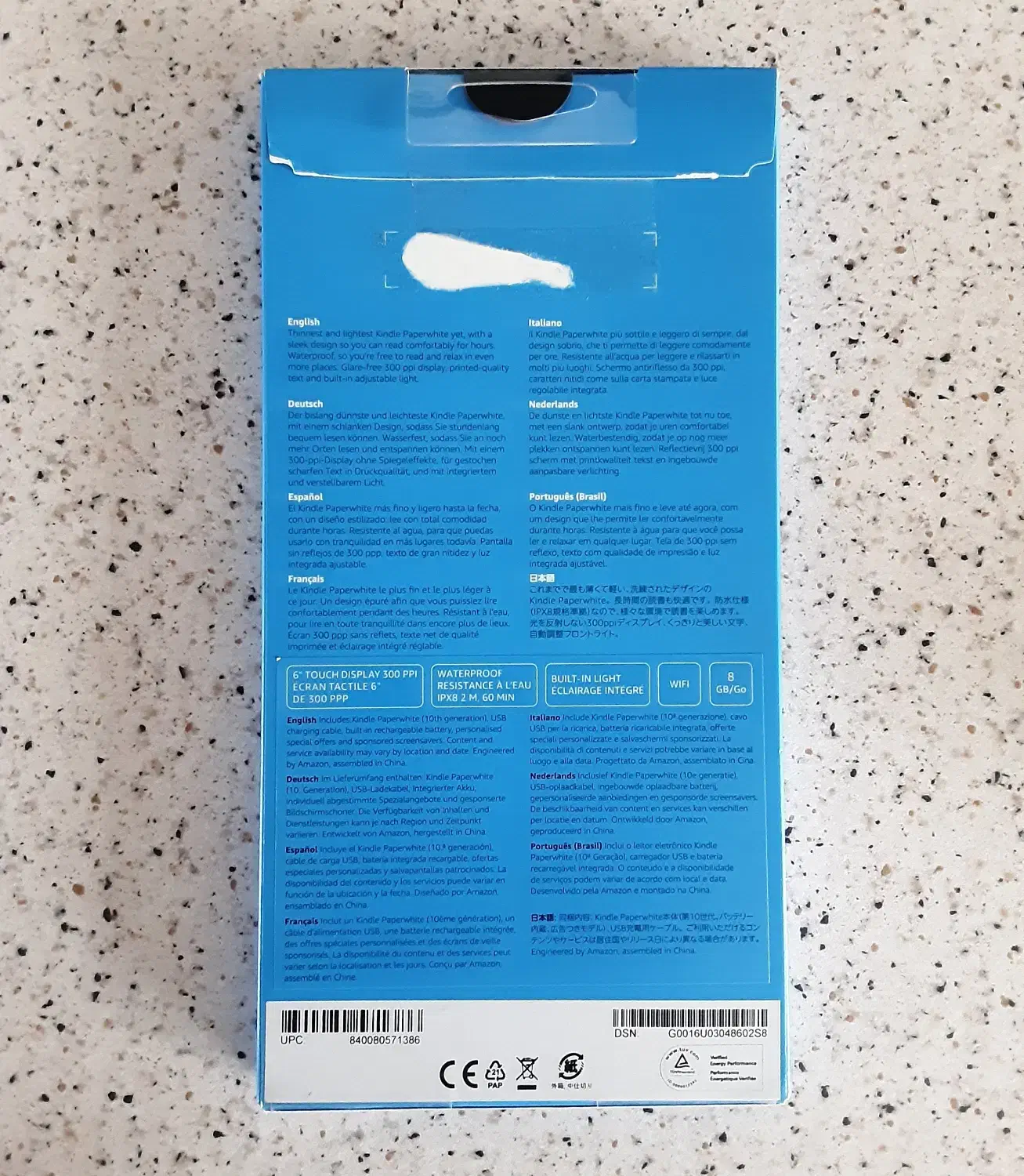 کتابخوان دیجیتال آمازون مدل kindle paperwhite 10th|تبلت|تهران, پرستار|دیوار