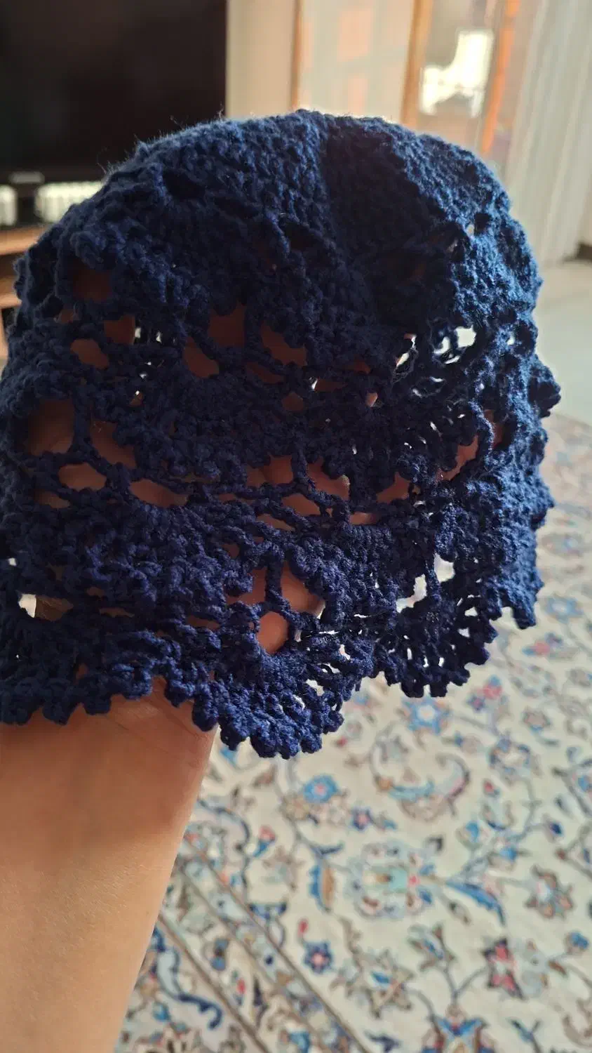 کلاه قلاب بافی|لباس|اصفهان, جوزدان الیادران|دیوار