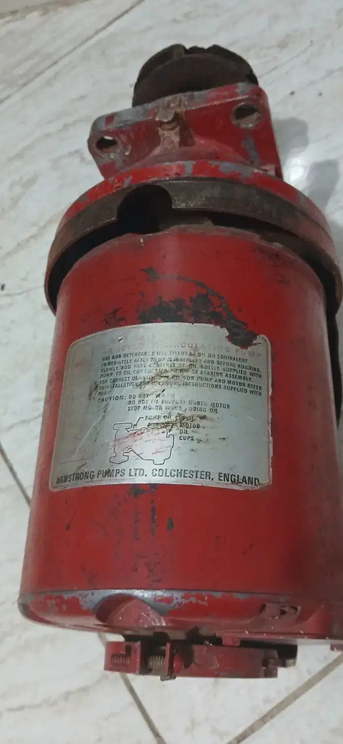 پمپ اب شوفاژخانه انگلیسی|مصالح و تجهیزات ساختمان|رامیان, |دیوار