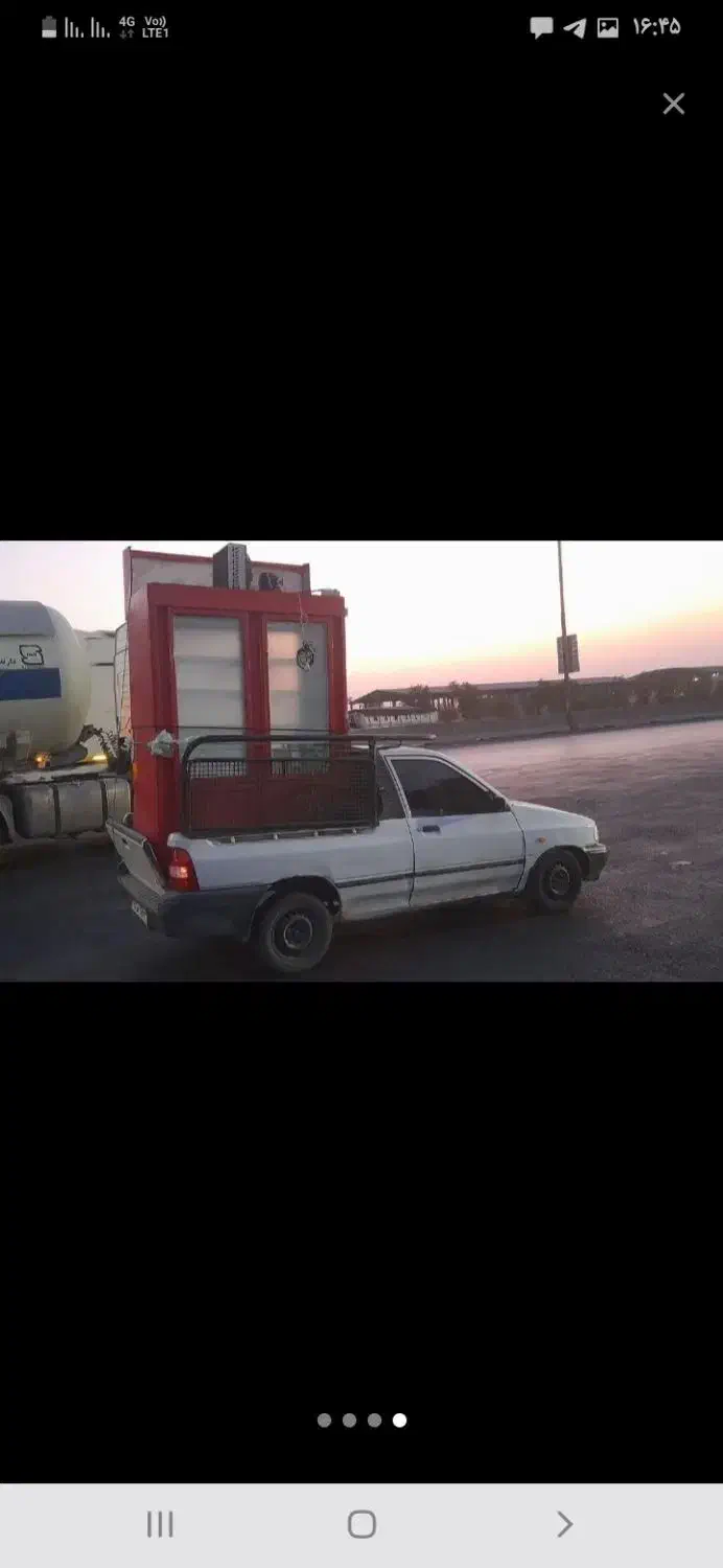 وانت بار حمل اثاثیه منزل همراه کارگر اسباب کشی|خدمات حمل و نقل|اهواز, زیتون کارمندی|دیوار