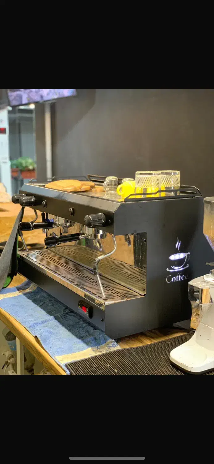 اسپرسوساز صنعتی ۲ گروپ کاوالی|سماور، چای‌ساز، قهوه‌ساز|اصفهان, خانه اصفهان|دیوار