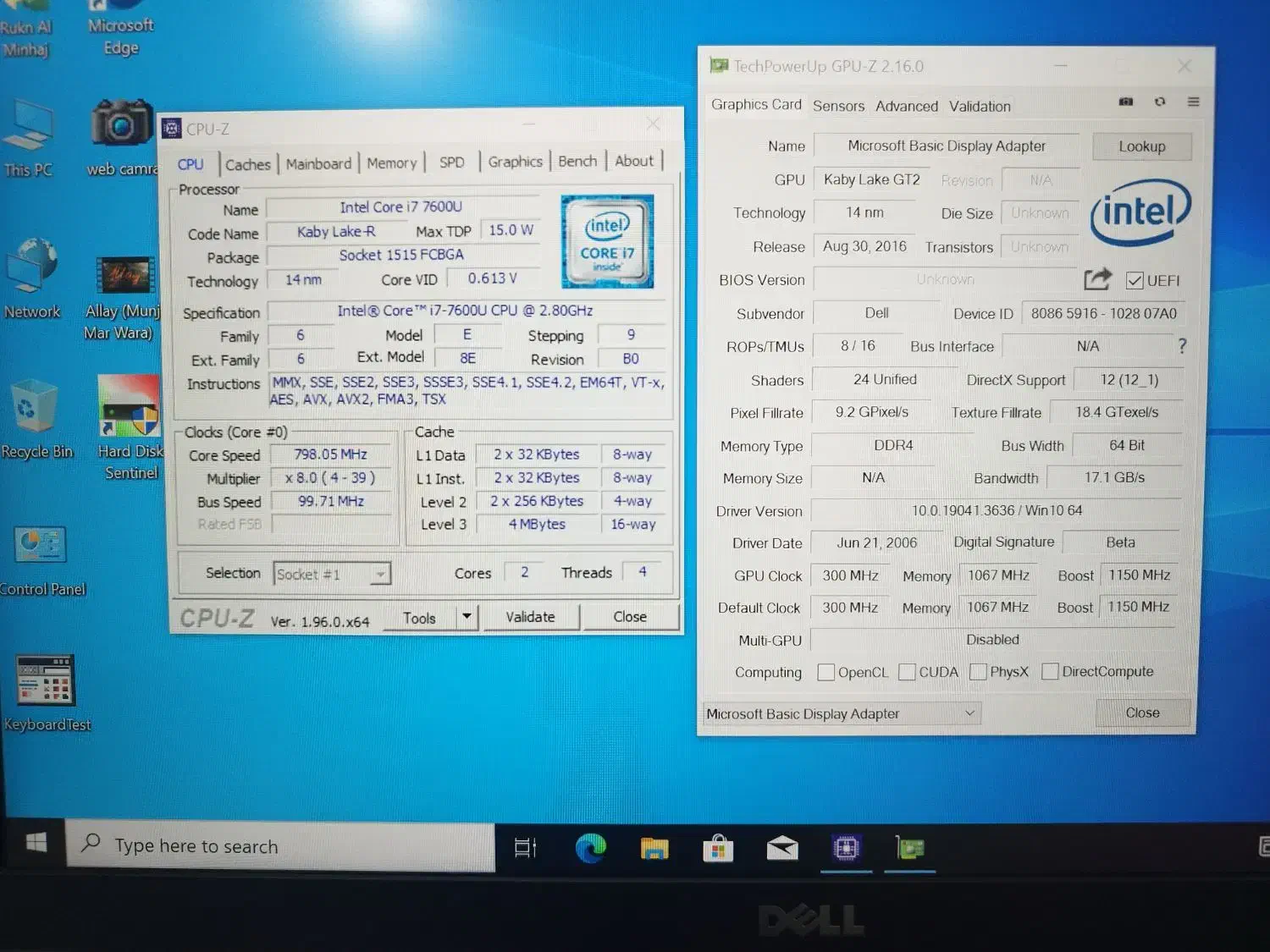 لپتاپ Dell 7480|رایانه همراه|اسلام‌شهر, شهرک مفیدی|دیوار