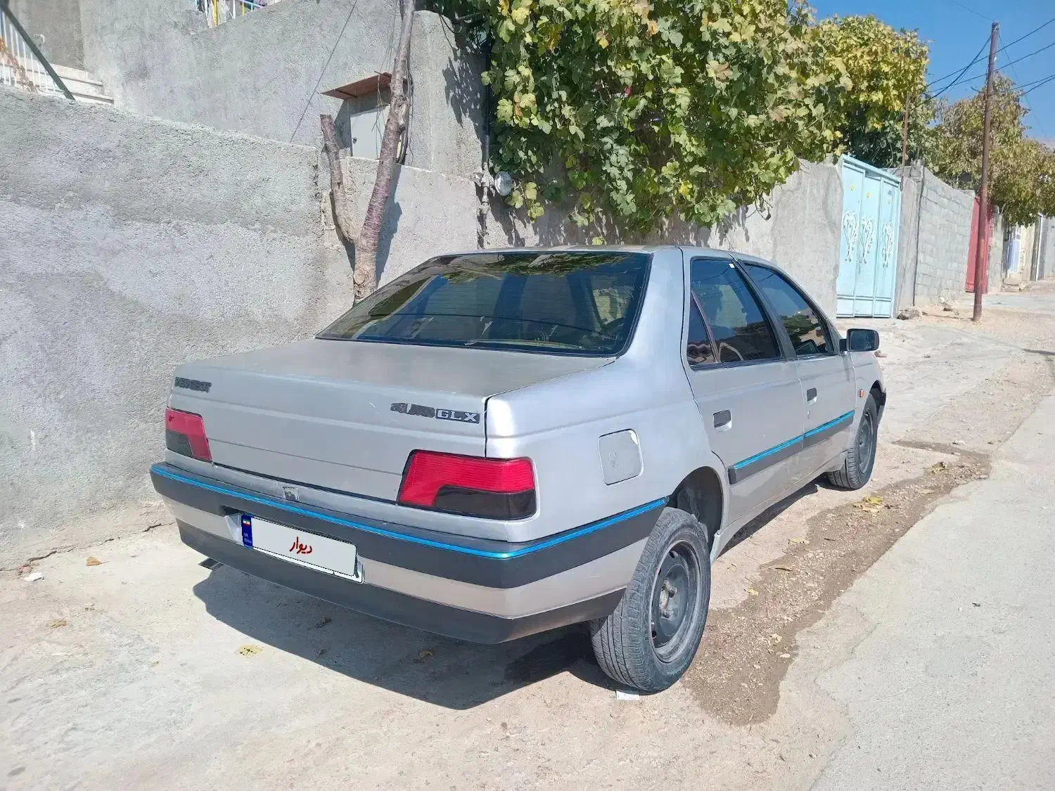 ماشین ۴۰۵ مدل ۸۹ رنگ نقره ای|خودرو سواری و وانت|یاسوج, |دیوار