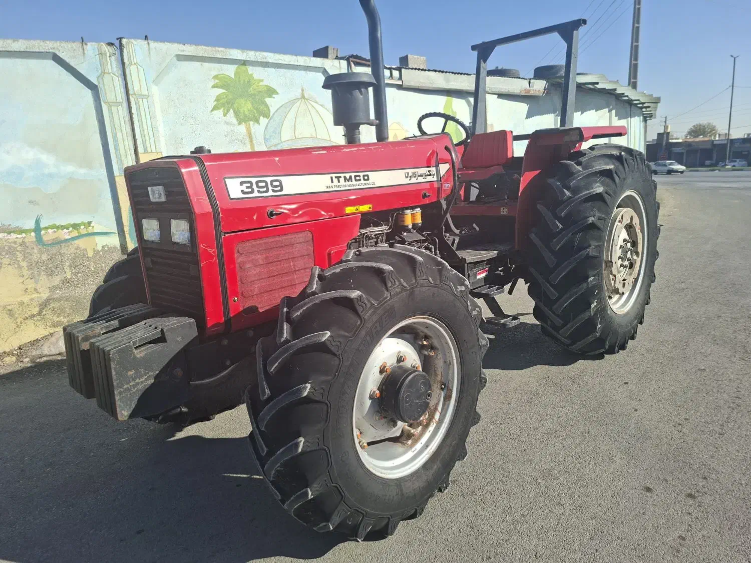 تراکتور ۳۹۹ جفت مدل ۱۳۹۰ دف ایتالیا|خودرو سنگین|کرمانشاه, |دیوار