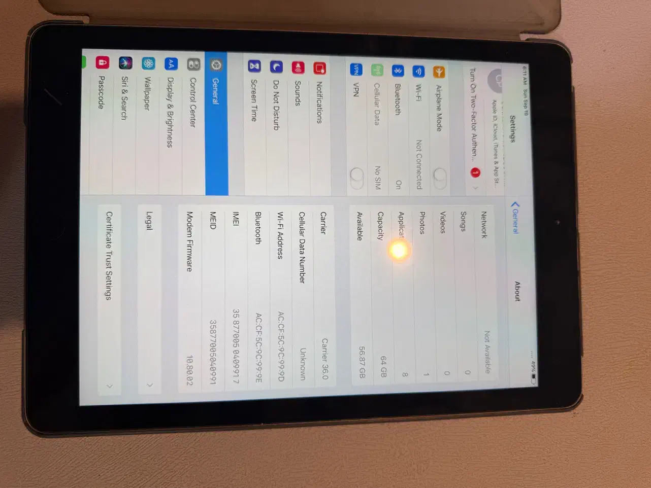 Ipad air MD793X/A|تبلت|تهران, هروی|دیوار