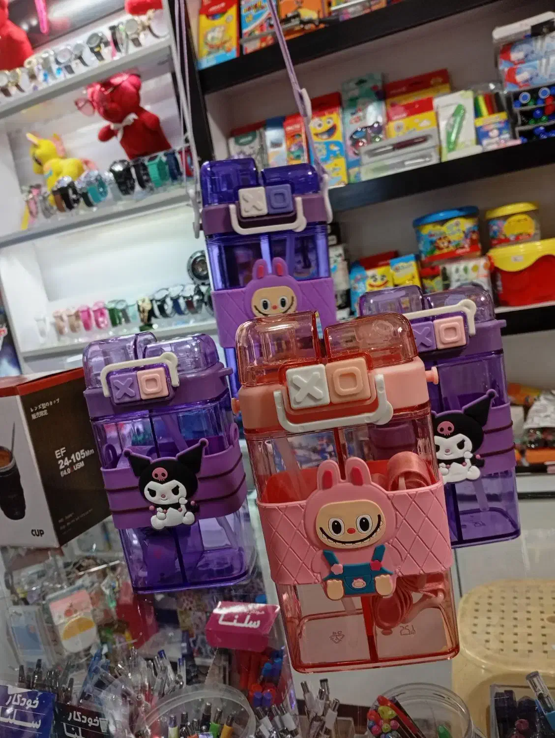 قمقمه دو مخزن کرومی لبوبو|ظروف نگهدارنده، پلاستیکی، یکبارمصرف|مشهد, شهید بهشتی|دیوار